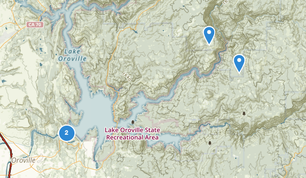 Best Trails In Lake Oroville State Recreation Area