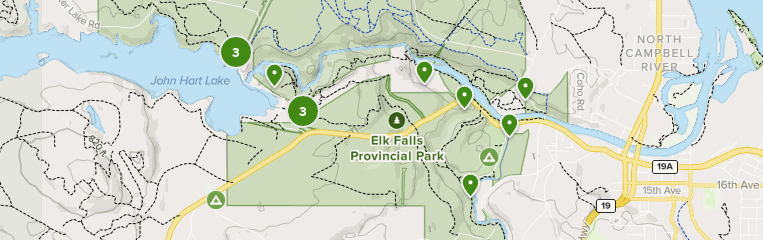 Best 10 Trails In Elk Falls Provincial Park AllTrails