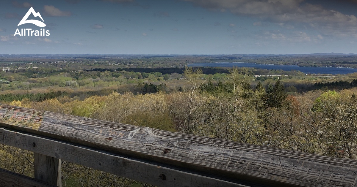 Best Trails in Kettle Moraine State Forest Lapham Peak Unit - Wisconsin 