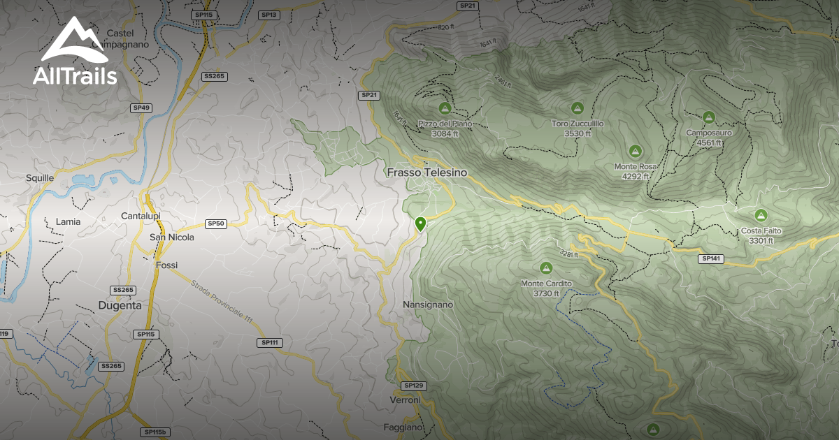 Best Trails in Parco Regionale del Taburno Camposauro Campania