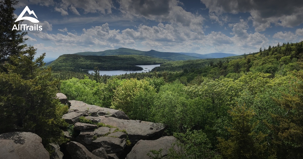 Catskill Trails Map, Catskills Park NY