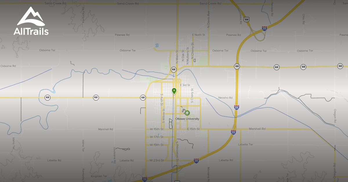 Kansas Rail to Trail, Trails List AllTrails