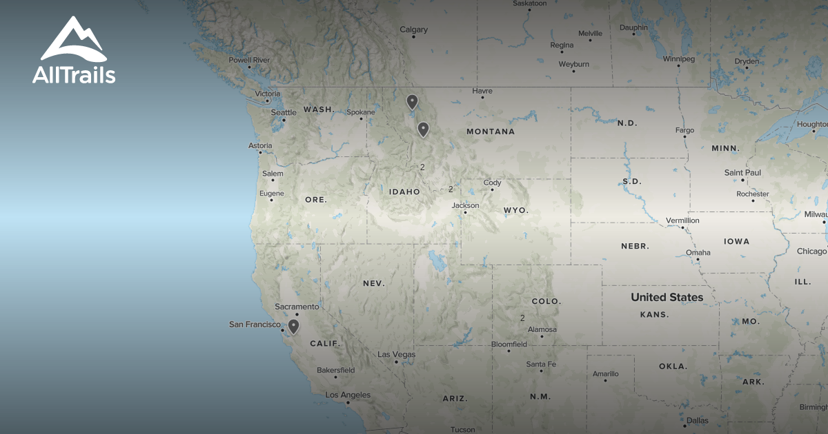 Continental Divide North To South List Alltrails