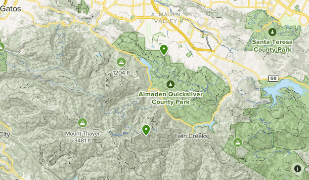 Almaden Quicksilver County Park List AllTrails