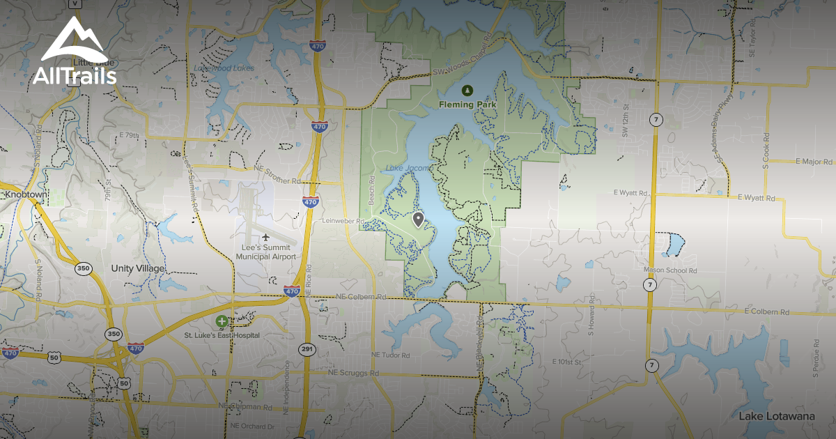 lake jacomo bike trails