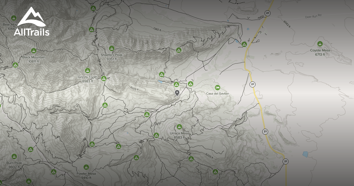 Philmont 2021 List AllTrails