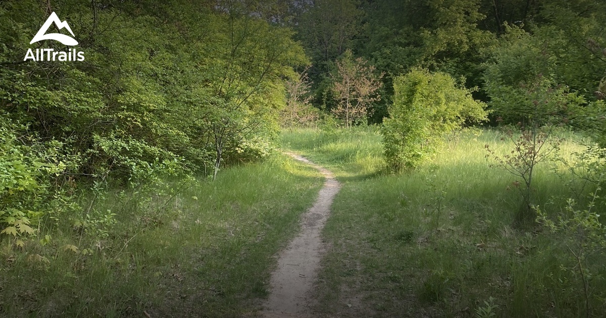 hines park mountain bike trail