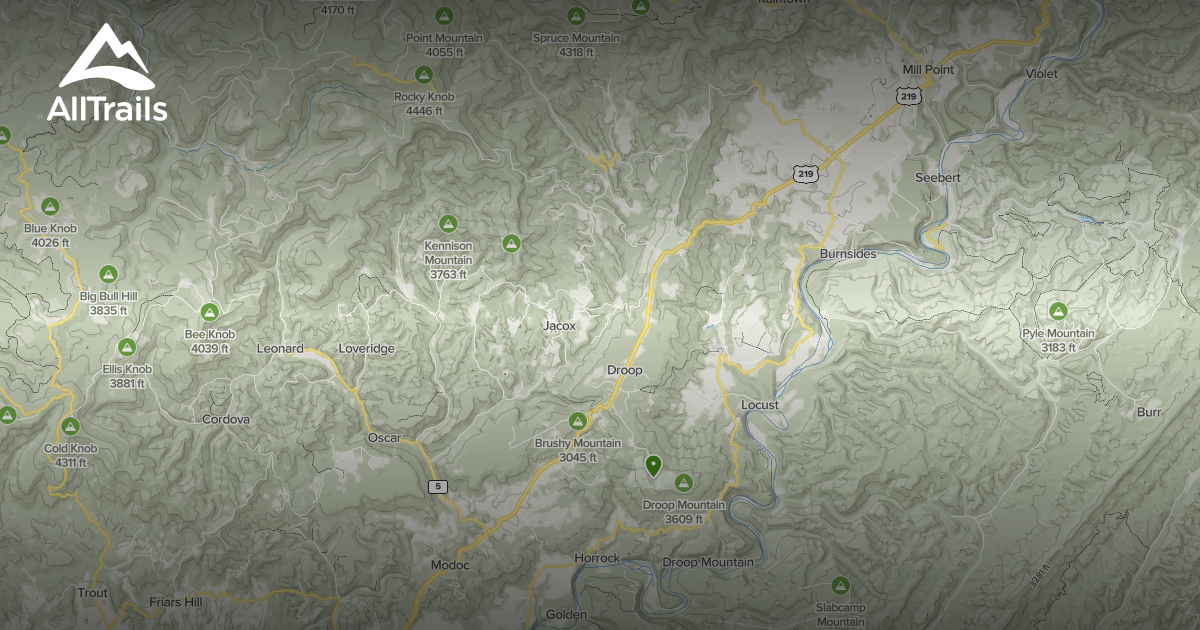 West Virginia, Gauley River List AllTrails