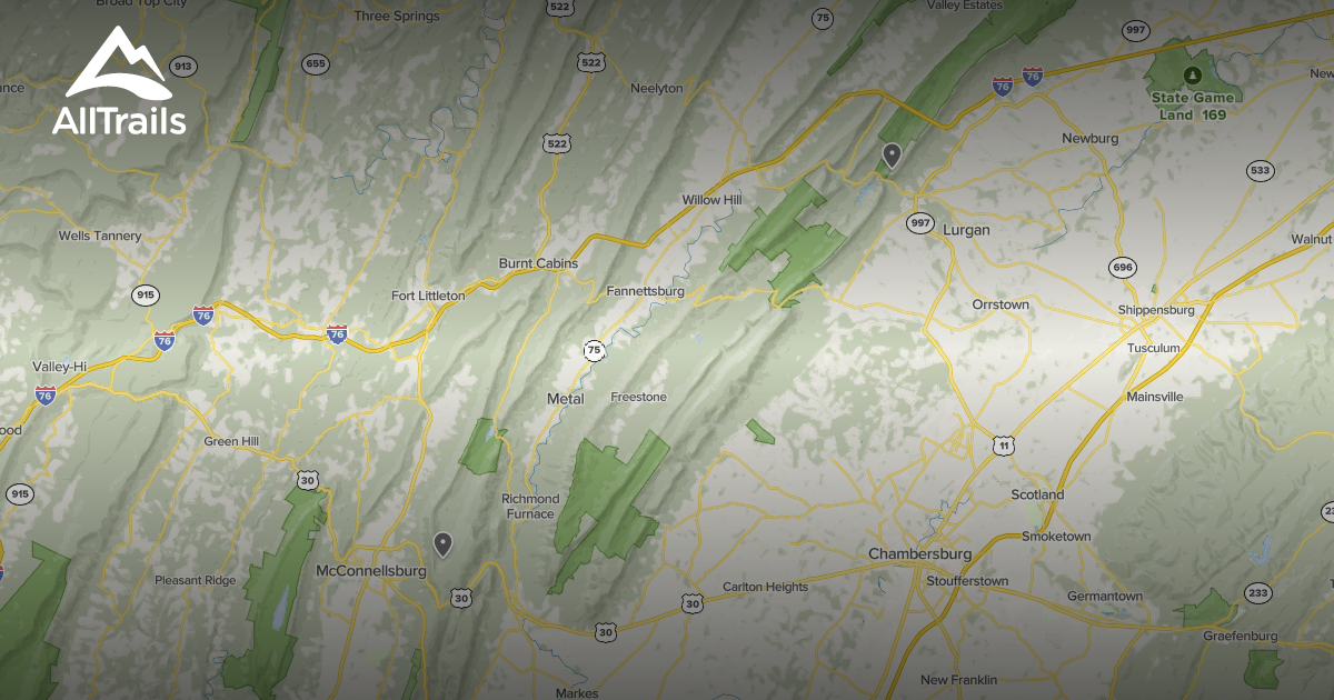 Cowan's Gap Area List AllTrails