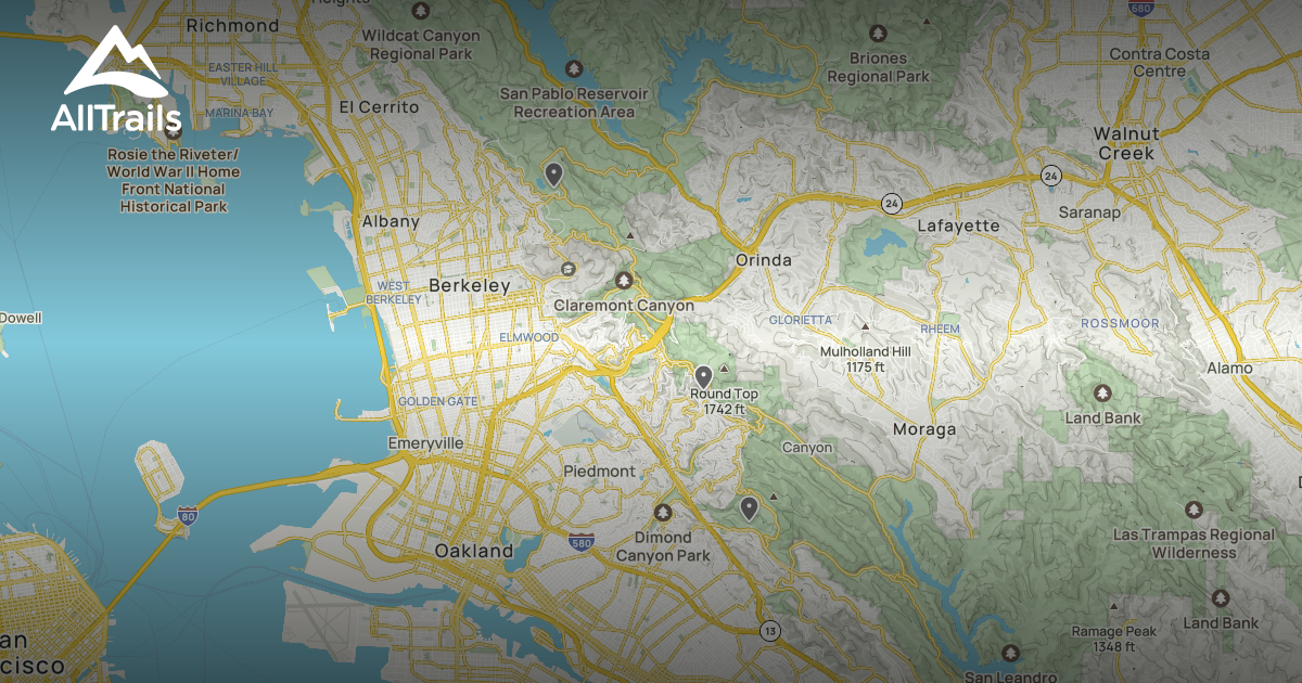 2023 East Bay Hills WedsFriday Short Hike Routes List AllTrails