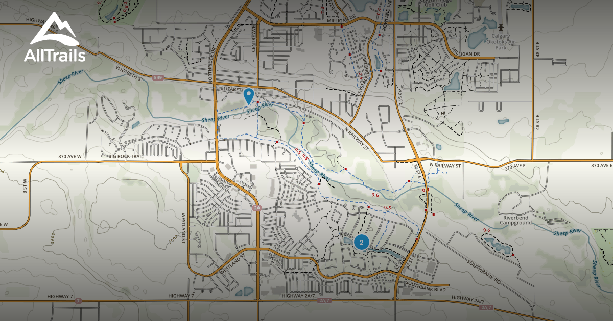 Best Trails near Okotoks, Alberta, Canada | AllTrails