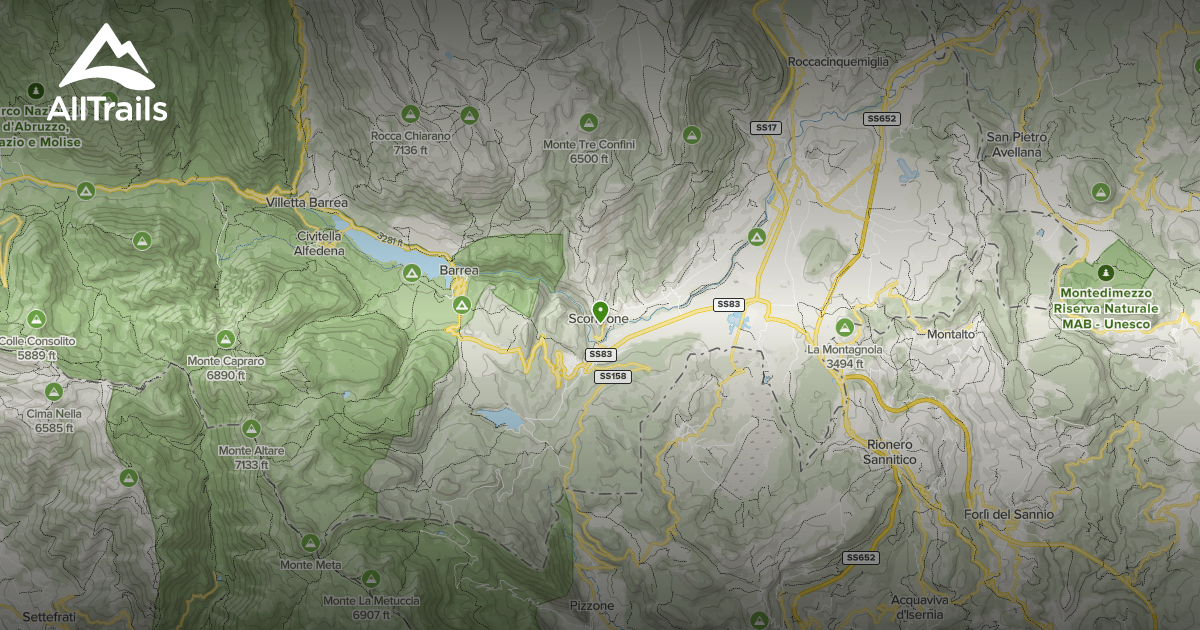 Best trails in Scontrone AllTrails