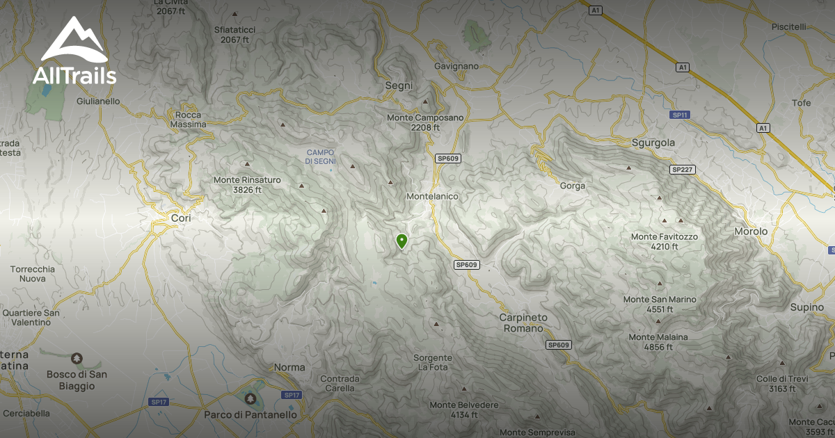 Best hikes and trails in Montelanico AllTrails