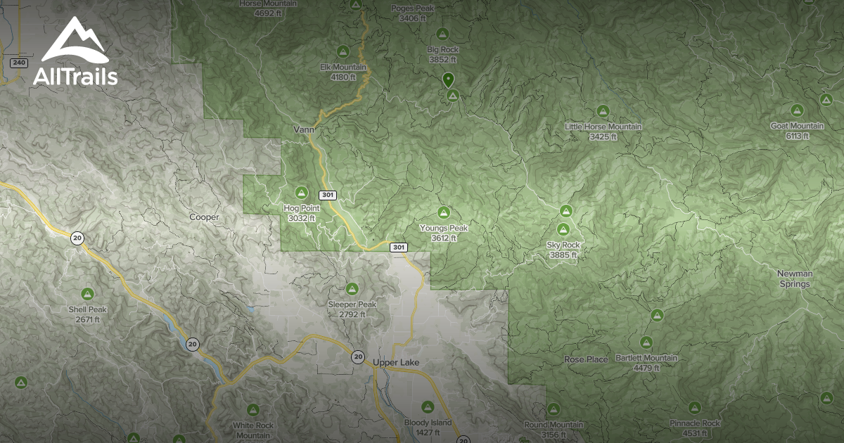 Best Trails near Upper Lake, California AllTrails
