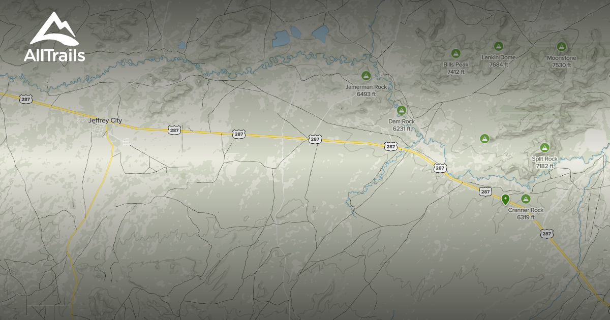 Jeffrey City Wyoming Map Best 10 Trails And Hikes In Jeffrey City | Alltrails