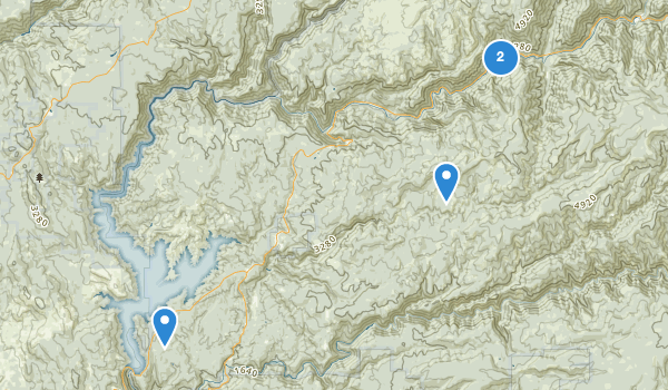 trail locations for Camptonville, California