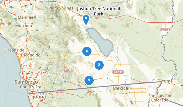 trail locations for Thermal, California