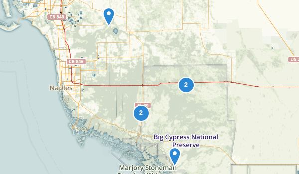 trail locations for Immokalee, Florida