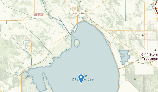 trail locations for Okeechobee, Florida