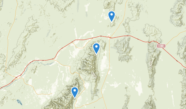 trail locations for Wells, Nevada