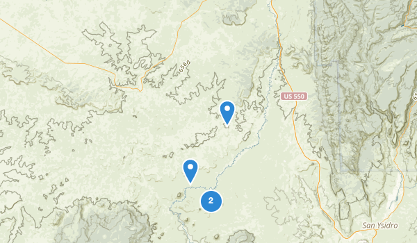 trail locations for Cuba, New Mexico