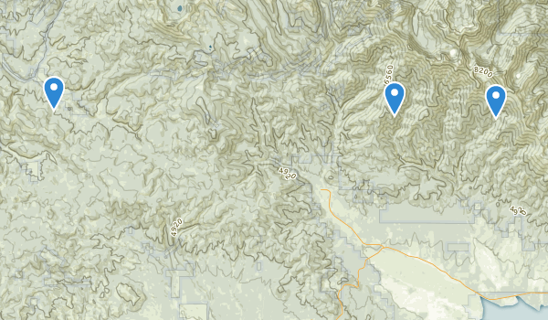 trail locations for Sumpter, Oregon
