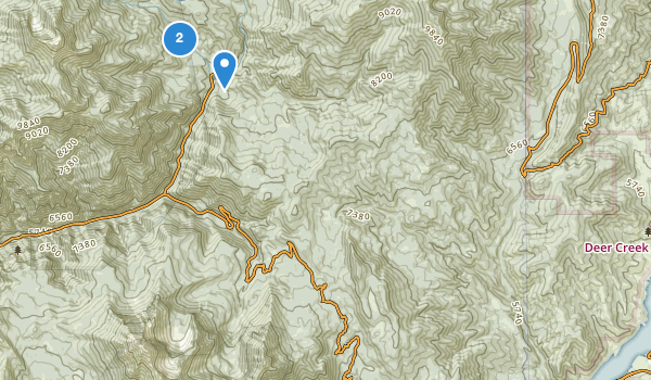 trail locations for American Fork, Utah