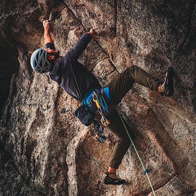 Rock climbing