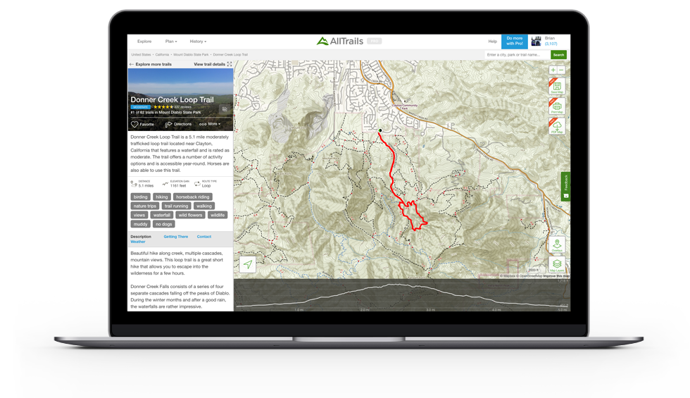 Trail Details Page