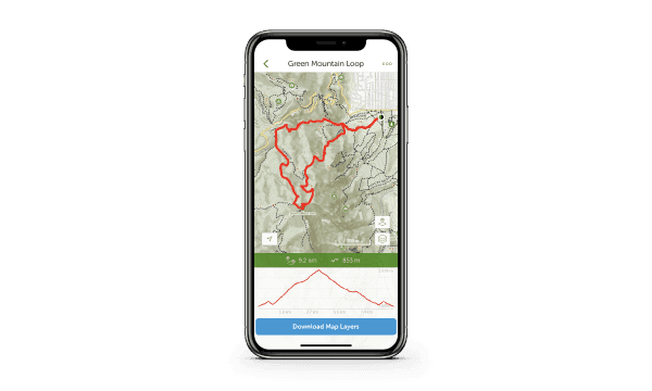 How to download trail map for phone offline on pc