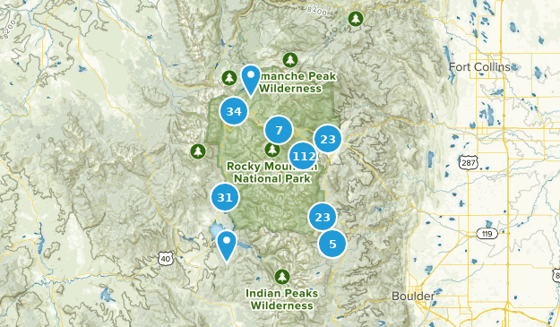 Forest System Map And Us National Parks Push Pin Canvas Board