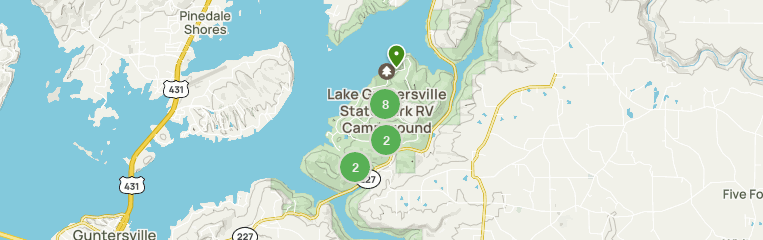 Best 10 Hikes and Trails in Lake Guntersville State Park | AllTrails