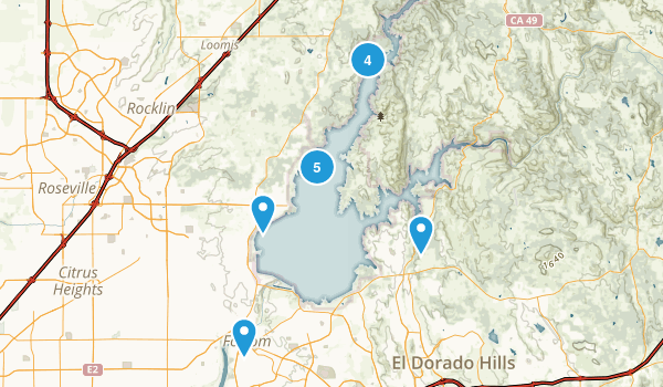 Folsom Lake Map