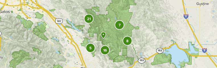 Henry Coe State Park Map P1S89Zbr7Pb4Tm