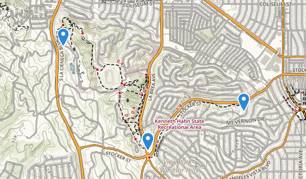 kenneth hahn bike trails