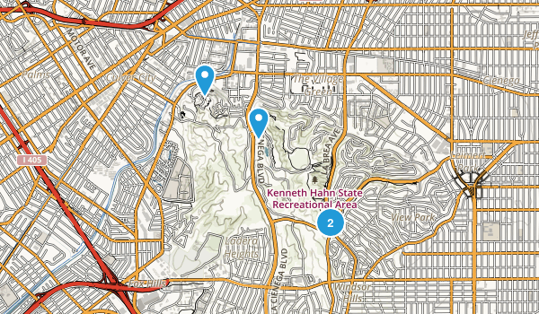 kenneth hahn bike trails