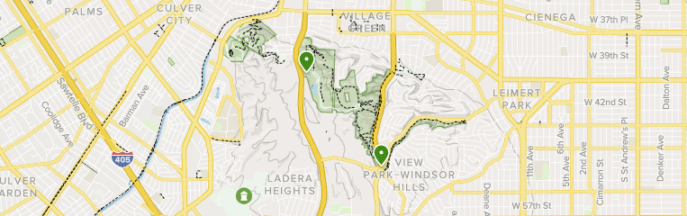 kenneth hahn bike trails