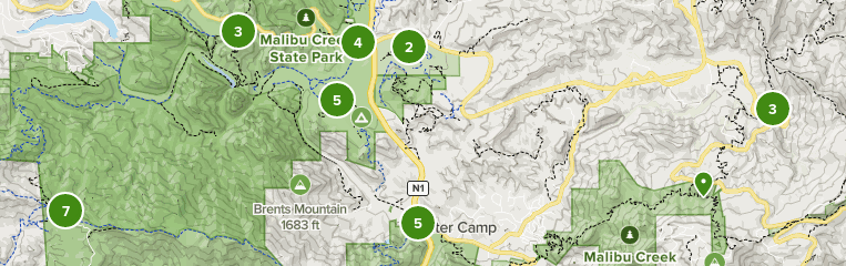 Malibu Creek State Park Trail Map Best 10 Trails In Malibu Creek State Park | Alltrails