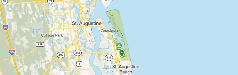 anastasia state park map Best Trails In Anastasia State Park Florida Alltrails anastasia state park map