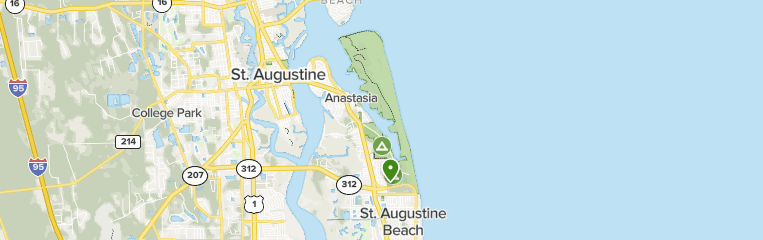 Anastasia State Park Map Best Trails in Anastasia State Park   Florida | AllTrails