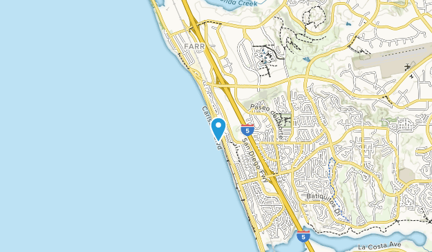 Carlsbad State Beach Campground Map