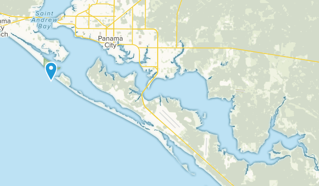 St Andrews State Park Campground Map