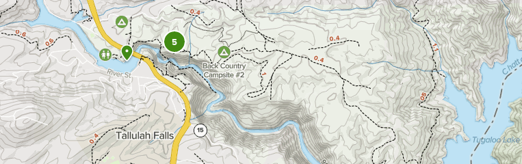 Tallulah Gorge State Park Map Best 10 Trails In Tallulah Gorge State Park | Alltrails