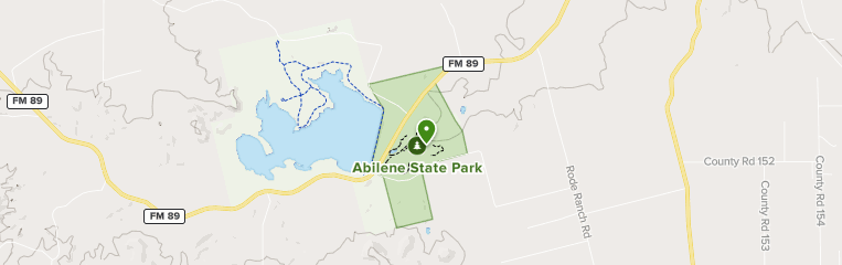 Abilene State Park Map - San Antonio Map
