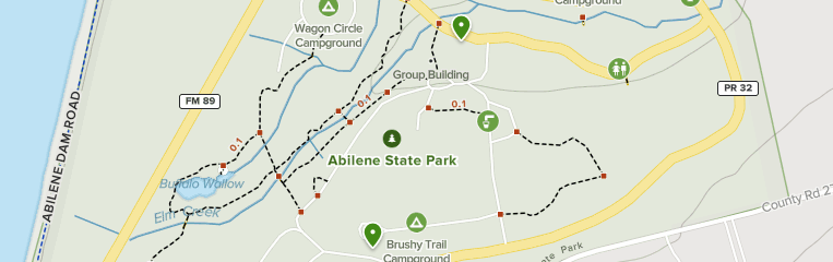 Abilene State Park Map Best 10 Trails In Abilene State Park | Alltrails