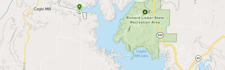 Lieber State Park Map Best 10 Trails In Cagles Mill Lake (Lieber Sra) | Alltrails
