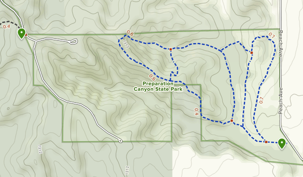 Best Trails In Preparation Canyon State Park - Iowa 