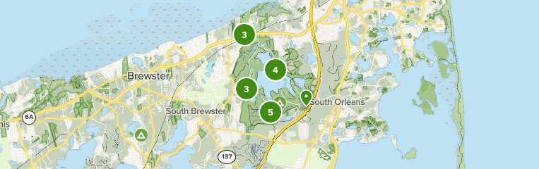 Nickerson State Park Map Best 10 Trails In Nickerson State Park | Alltrails
