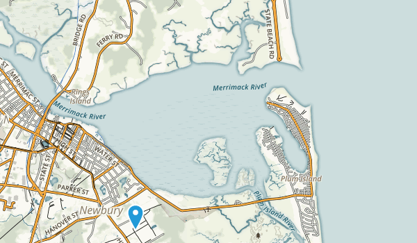 Salisbury Beach Campground Map