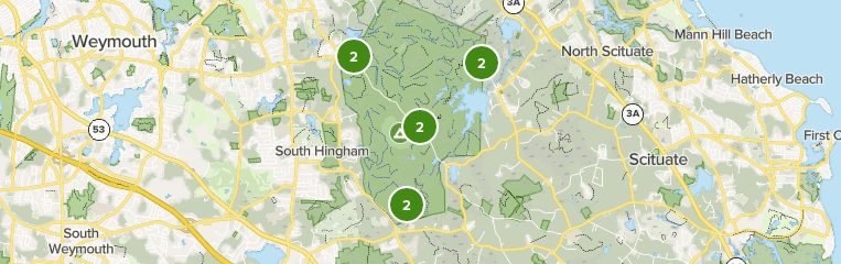 Wompatuck State Park Trail Map Best 10 Trails In Wompatuck State Park Alltrails